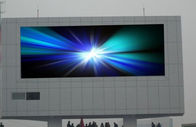 شاشة LED ملونة كاملة خارجية كبيرة P10 IP65 ، خزانة عرض LED مقاومة للماء بحجم 960 مم × 960 مم