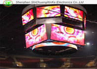 شاشة عرض LED خارجية للإعلانات P6 ، علامات عرض LED معلقة إلكترونية بالألوان الكاملة للحفل