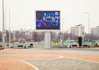 الملعب Square RGB SMD P10 في الهواء الطلق شاشات العرض LED بالألوان الكاملة لوحة الإعلانات