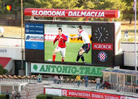 ملعب نادي كرة القدم P5 P6 P8 P10 رقمي كبير LED مباشر فيديو لوحة الحائط Baksetball ملعب الرياضة لوحة النتائج