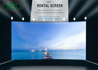 شاشات HD 4k داخلية P2.5 LED خزانة الألومنيوم المسالك 640 * 480mm للأفلام
