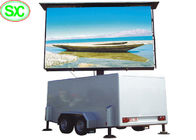 الإعلان مقطورة تلفزيون شاحنة شنت شاشات ليد تسجيل P4 للاستخدام في الهواء الطلق