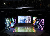 الإعلانات المسرح أدى شاشات داخلية HD حائط الفيديو 3mm البكسلات عالية الجودة عالية السطوع مركز التسوق
