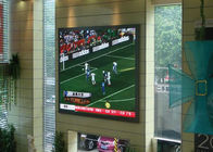 شاشة العرض LED بالألوان الكاملة الخارجية P10 Football IP65 بشاشة كبيرة HD خزانة حديد