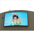 شاشة الإعلانات الإلكترونية P5 عالية الدقة بالألوان الكاملة ذات الحجم الكبير 62500 نقطة / متر مربع