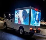 شاحنة ذات وجهين مع شاشة عرض P6 / P8 / P10 خارجية للإعلانات المتحركة