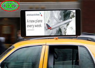 تاكسي أعلى سيارة LED تسجيل العرض HD بالألوان الكاملة 3G 4G WIFI GPS Advertising Billboard P5