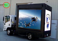 الإعلان المحمول شاحنة سيارة LED تسجيل العرض التلفزيون شاشة ملونة كاملة P8 5500cd / M2 السطوع