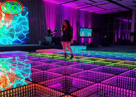 أضواء الوسائط الرقمية التفاعلية IP34 3mm LED حلبة الرقص لأحداث حزب DJ