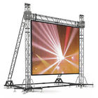 P4 مسح الصور الإعلانية شاشات LED، الشنق شاشة فيديو أدى خفيفة الوزن 1/8 1R1G1B المسح الضوئي
