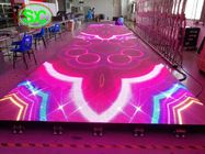 شاشة أرضية رقص LED ملونة كاملة p6.25 smd لقاعة الديسكو والنادي الليلي ومرحلة T