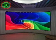 تركيب سريع داخلي شاشة LED ملونة كاملة P4 / شاشة عرض فيديو LED