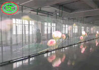 شاشة LED زجاجية شفافة SMD1921 P7.82 5000cd / متر مربع