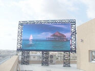 شاشات الإعلانات الرقمية الكبيرة عالية السطوع في الهواء الطلق P5 P6 P8 P10 4x5m LED Billboards Price