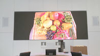 سطوع 1800cd / متر مربع شاشة LED داخلية كاملة الألوان 64 * 32 Rgb LED شاشة حائط فيديو للكنائس