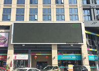 مركز تسوق بالألوان الكاملة في الهواء الطلق مثبت على الحائط 4x6m كبير في الهواء الطلق P8 P10 LED لوحات الإعلانات