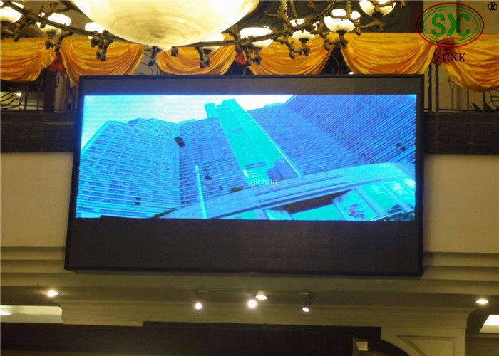 الإعلان الرقمي LED داخلي مصلحة الارصاد الجوية شاشة ملونة كاملة، P4 LED علامة لوحة