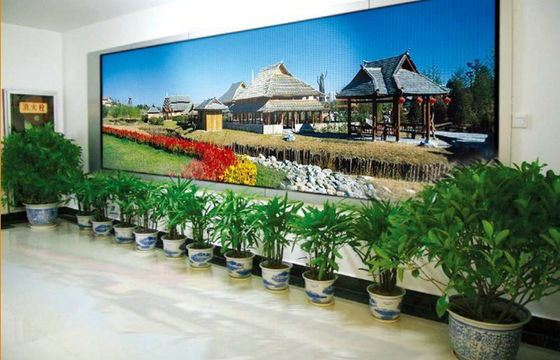 مرونة في الأماكن المغلقة عرض كامل اللون LED، ضوء مصلحة الارصاد الجوية الوزن P4 بقيادة الستار العرض