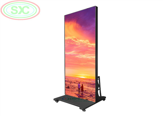 192 * 96 وحدات الدليل دقة عرض ملصق LED 680x2000mm حجم الشاشة SMD2121 رقائق LED لمتطلبات العملاء