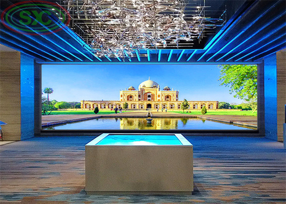 شاشات LED P5 المهنية مع مدخل HDMI وتعريف عالي لإعادة تشغيل في الوقت الحقيقي على المسرح