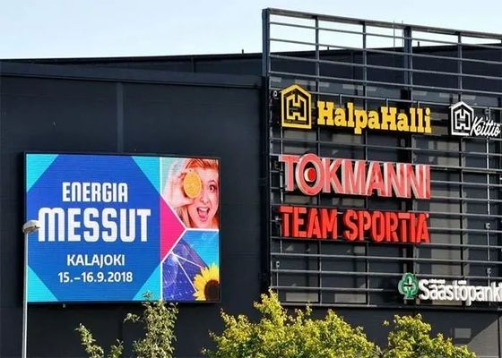 شاشة LED غير ملحومة مقاومة للماء IP65 P5.95 شاشة عرض LED للإعلانات الخارجية