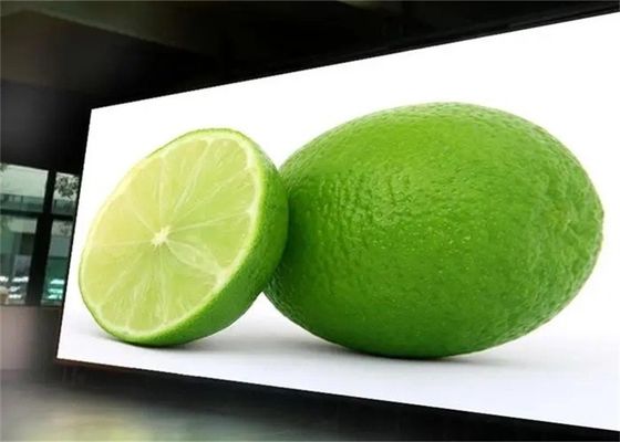 شاشة LED RGB معتمدة مع زاوية مشاهدة 140/60 حياة طويلة شاشة LED كاملة اللون في الهواء الطلق