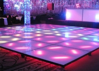 شاشة LED تفاعلية لأرضية الرقص P4.81 للرقص الداخلي / الخارجي لأحداث الحفلات