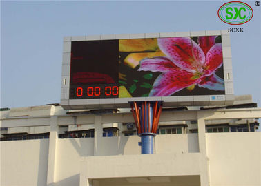 شاشة LED ملونة كاملة في الهواء الطلق مضاد للماء LED لافتة SMD P6 الإعلان LED sign