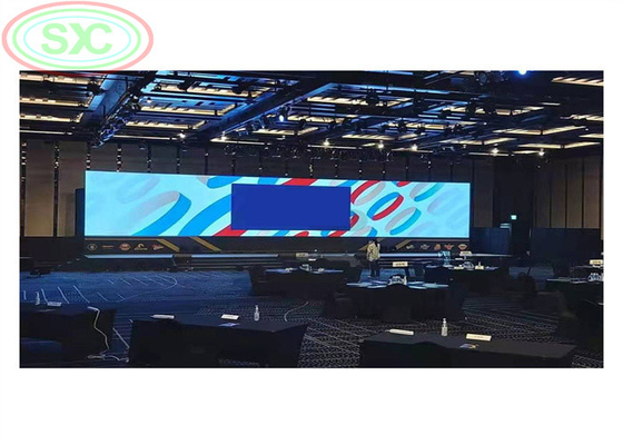شاشة LED ضخمة من الألومنيوم المصبوب 500 * 1000 سم عرض LED داخلي لوحة إعلان LED