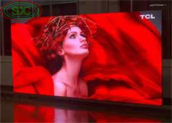 شاشة LED ضخمة من الألومنيوم المصبوب 500 * 1000 سم عرض LED داخلي لوحة إعلان LED