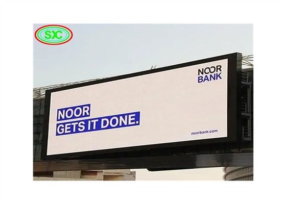 جهاز التحكم عن بعد P6 شاشة LED خارجية RGB للإعلان مع مزود الطاقة Meanwell