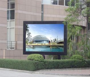 شاشة مدعومة باللون الكامل للخارج P8 LED IP65 1024*1024mm خزانة 7000cd / sqm شاشة مدعومة باللون الكامل