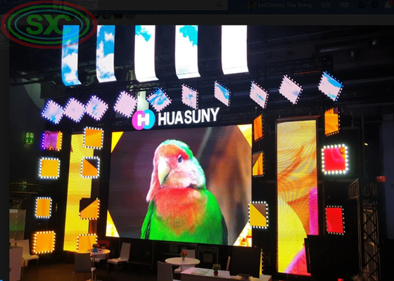 خفيفة الوزن SMD داخلي P5 شاشة LED 640 * 640 مم للعرض