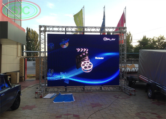 خلفية المسرح شاشة LED خارجية شاشة LED جميع المعدات تجميع سهل
