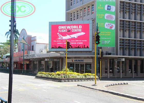 مضاد للماء عالية الوضوح الإعلانات الخارجية P5 P6 P8 P10mm 3D VR LED Display
