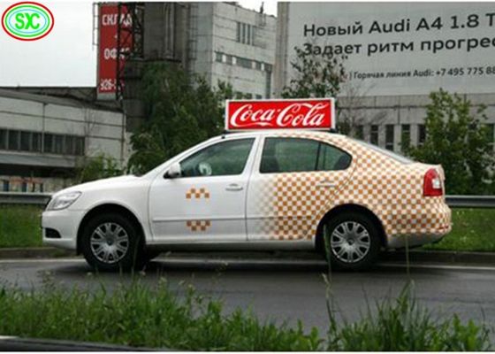 جهاز تحكم عن بعد بألوان كاملة P4 سلس مع علامة WIFI LED للسيارة الذكية IP65 مقاومة للماء