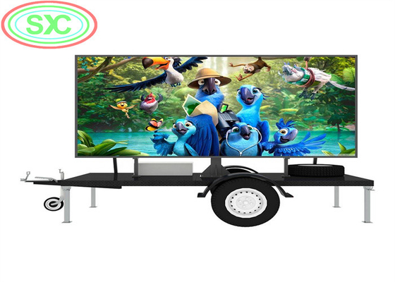 P6 SMD RGB LED Display لمحطة الحافلات / الإعلانات الداخلية LED Video Full Color Screen