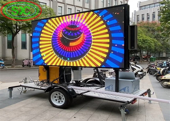 P6 SMD RGB LED Display لمحطة الحافلات / الإعلانات الداخلية LED Video Full Color Screen