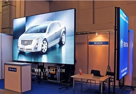 شاشة LED داخلية معلقة P2.5 SMD عالية الدقة 3G WIFI RGB مزود طاقة لوحة شاشة LED داخلية