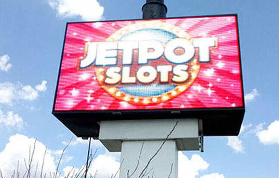 شاشة LED خارجية COB P2.5 IP65 للإعلانات، نظام التحكم Nova، سطوع 7000Cd