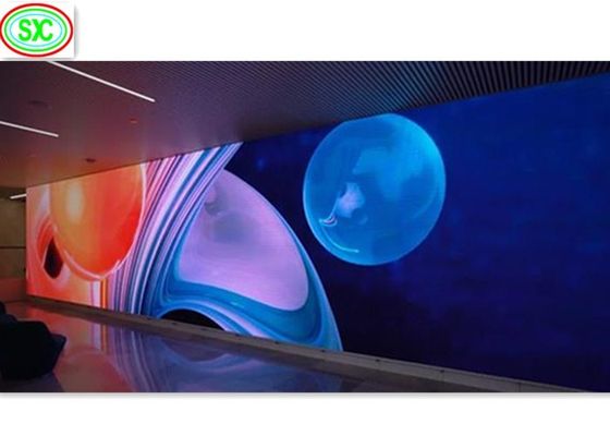 تخصيص ماء Ip43 P10 داخلي شاشة ليد خزانة السخرية 1280 * 960 مم