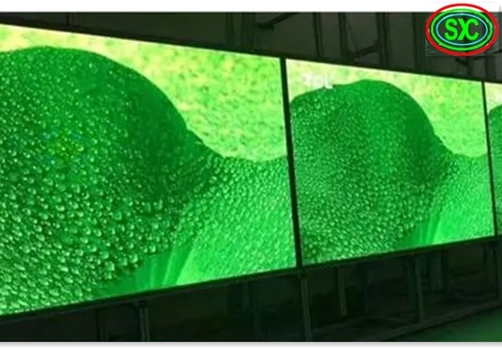 P8 ثابتة في الهواء الطلق توفير الطاقة مدعومة LED شاشة SMD لوحات إعلانية كاملة اللون LED شاشة عرض