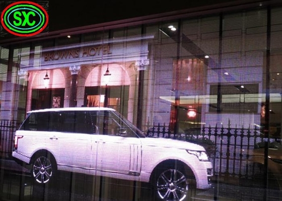 خزانة خفيفة الوزن ووحدة شاشة LED شفافة للتطبيقات الخارجية متعددة الاستخدامات