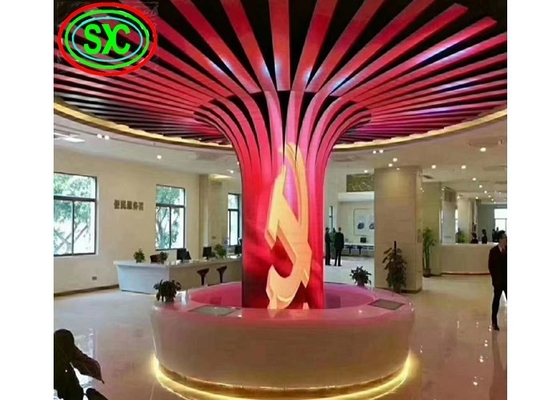 شاشة LED خارجية مقاومة للماء IP65 P5.95 حجم الخزانة 500x1000mm