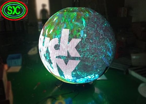 شاشة عرض LED كروية خارجية ملونة بالكامل P3.91mm