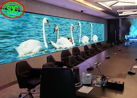 RGB P1.6 داخلي تأجير شاشة عرض فيديو LED خلفية لحفلات الأحداث مع حالات الطيران