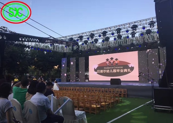 P2.5 SMD1515 مشهد LED معلق HD خزانة الألومنيوم المصبوب 3 سنوات ضمان