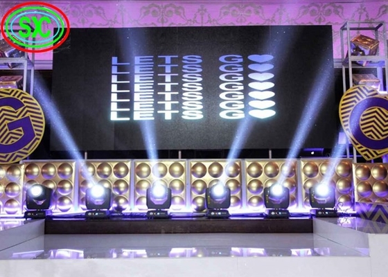 P4 داخلي كامل اللون مرنة LED العرض RGB 3 في 1 مع SMD2121، شاشة التلفزيون