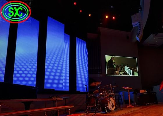 سطوع عالية كامل Colorstage بقيادة شاشات P3.91 مع يموت الصب الألومنيوم