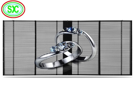 الصين الداخلية P3.9-7.8 كامل اللون الشفافية LED شاشة العرض Smd منحنية